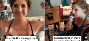 Husband speaks out after late wife's goodbye video goes viral