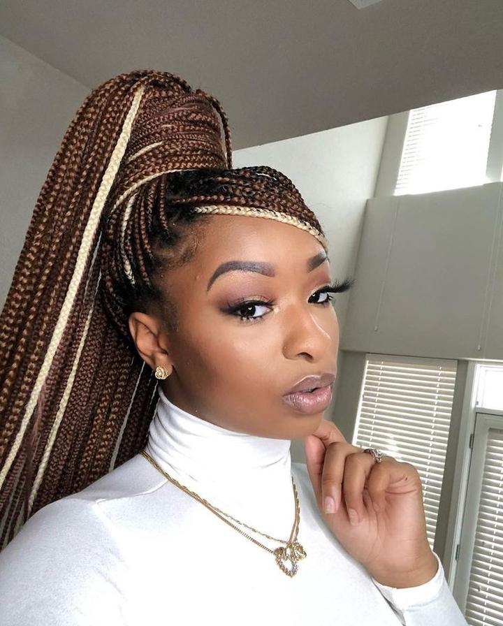 30 Simple Raster Braid Hairstyles Every Lady Should Try Out. - Opera News