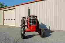 The International Harvester 1466 Black Stripe tractor.
