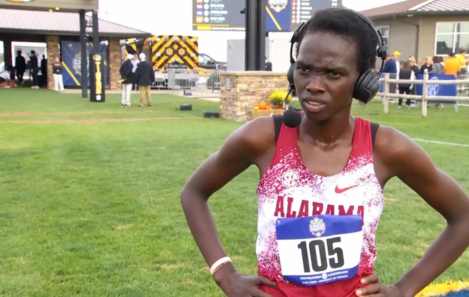 SEC Cross Country Champion Alabama's Caren Kiplagat - Results and scores