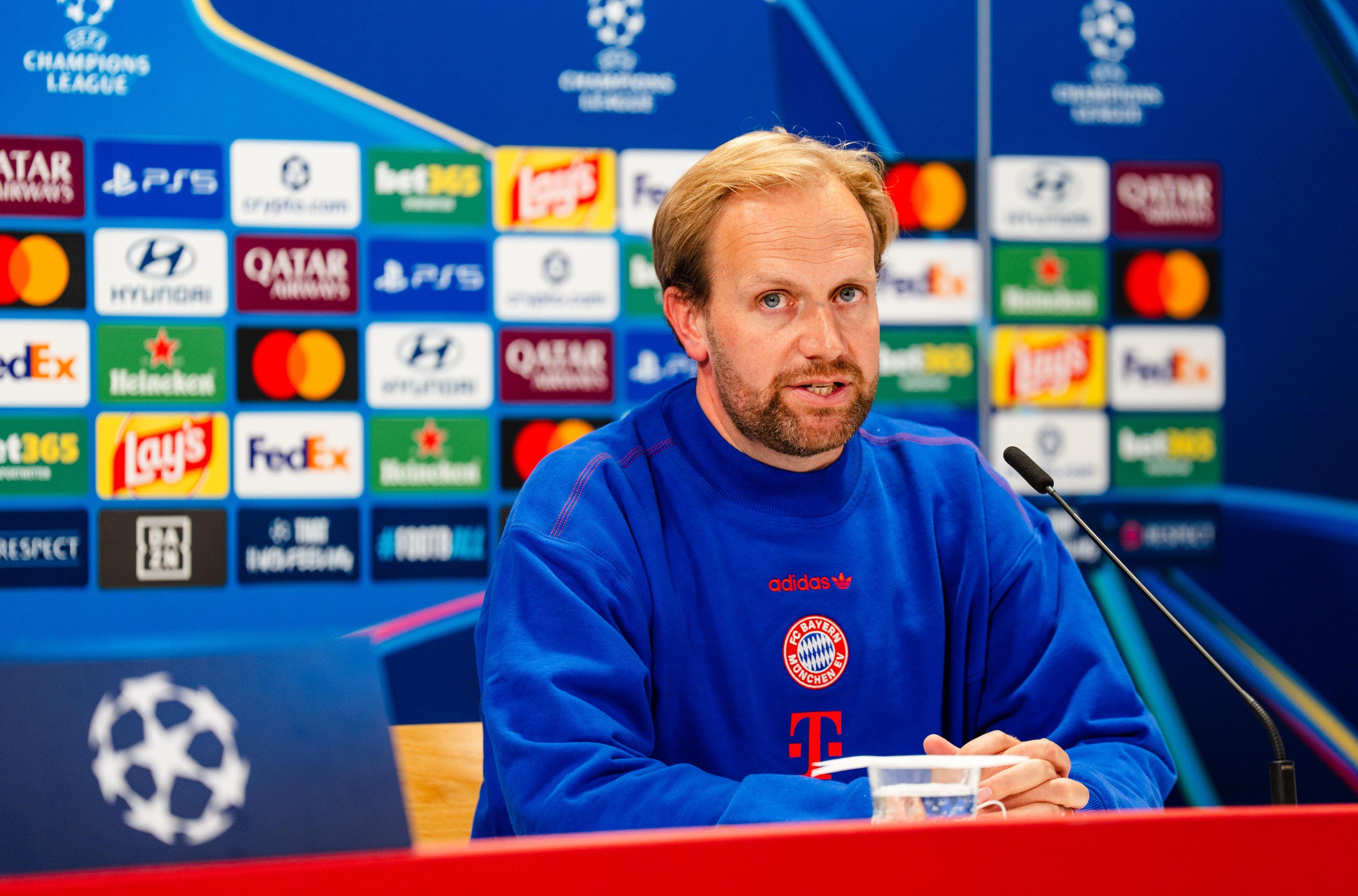 FC Bayern München Training Session And Press Conference - UEFA Champions League 2026/27 League Phase MD3
