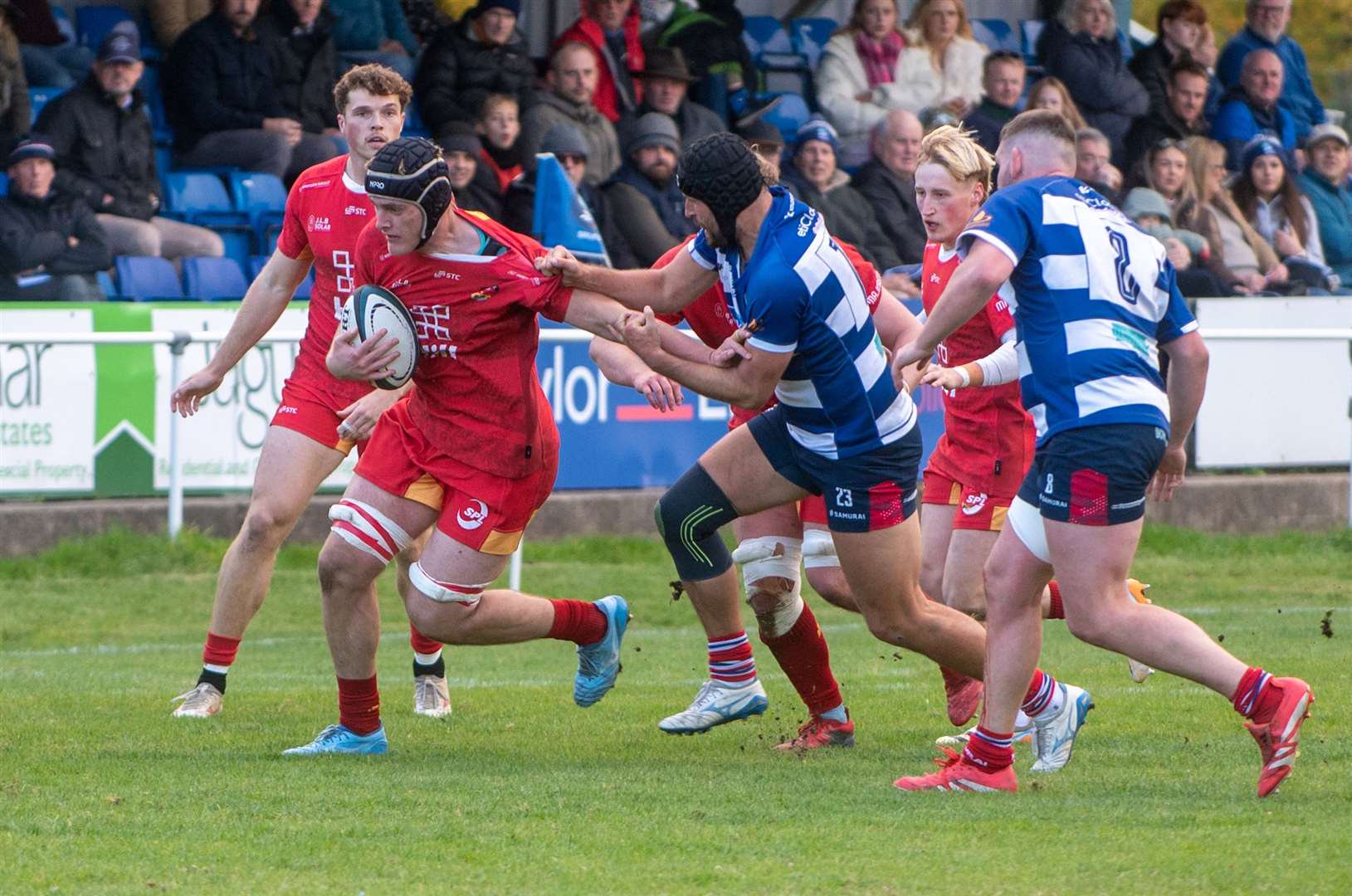 Cambridge's Alex Mead in action for Cambridge against Sheffield. Picture: Chris Fell