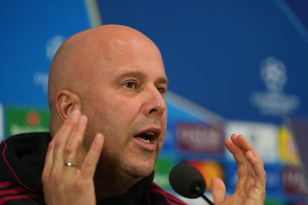 Liverpool's manager Arne Slot spoke to reporters ahead of facing Inter Milan