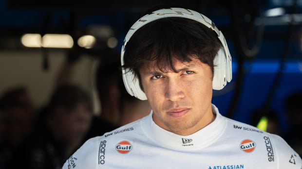 Albon - under fire once more from Alonso.