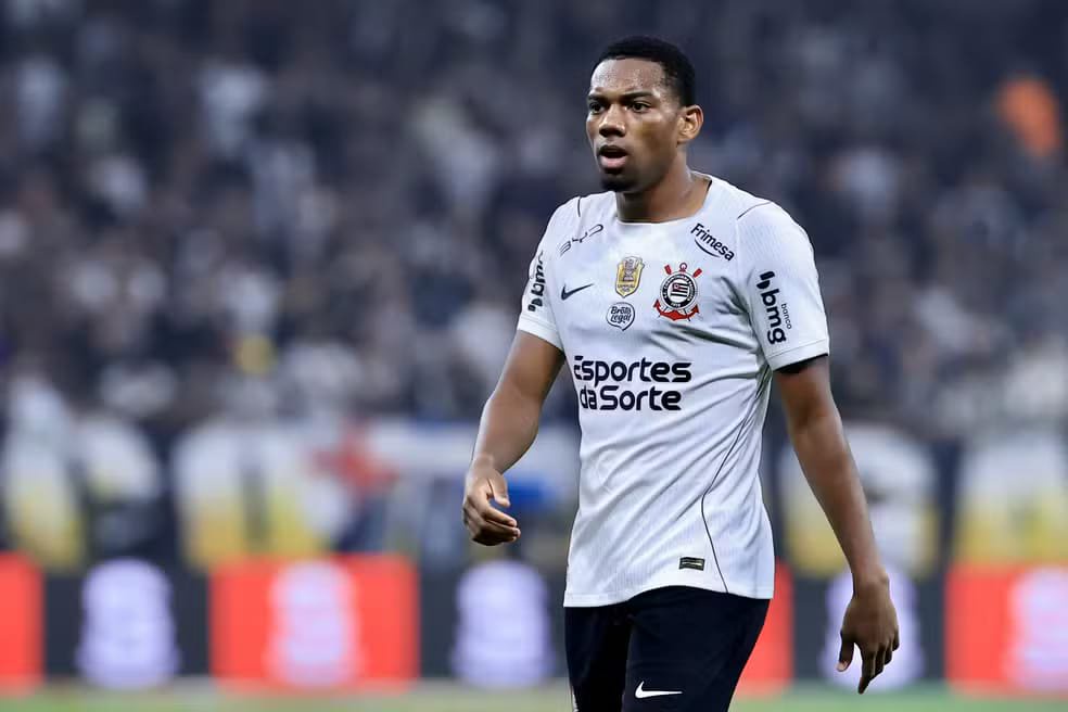 André é novidade na convocação feita por Ancelotti, e está entre os 5 jogadores do Brasileirão relacionados nos amistosos. Reprodução/Corinthians.
