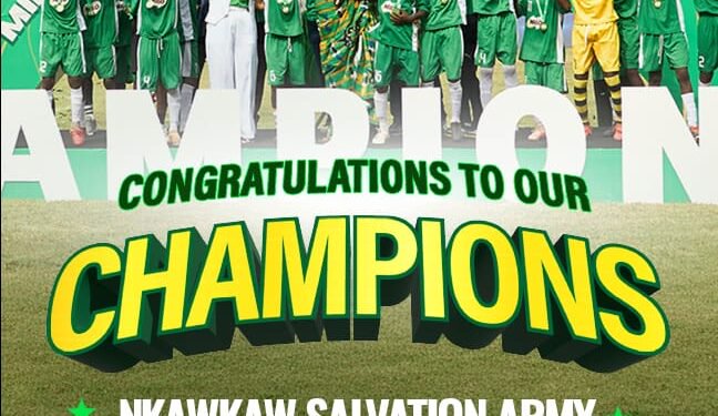 Nkawkaw Salvation Army Primary School Clinch 2026 MILO U-13 Champions League 