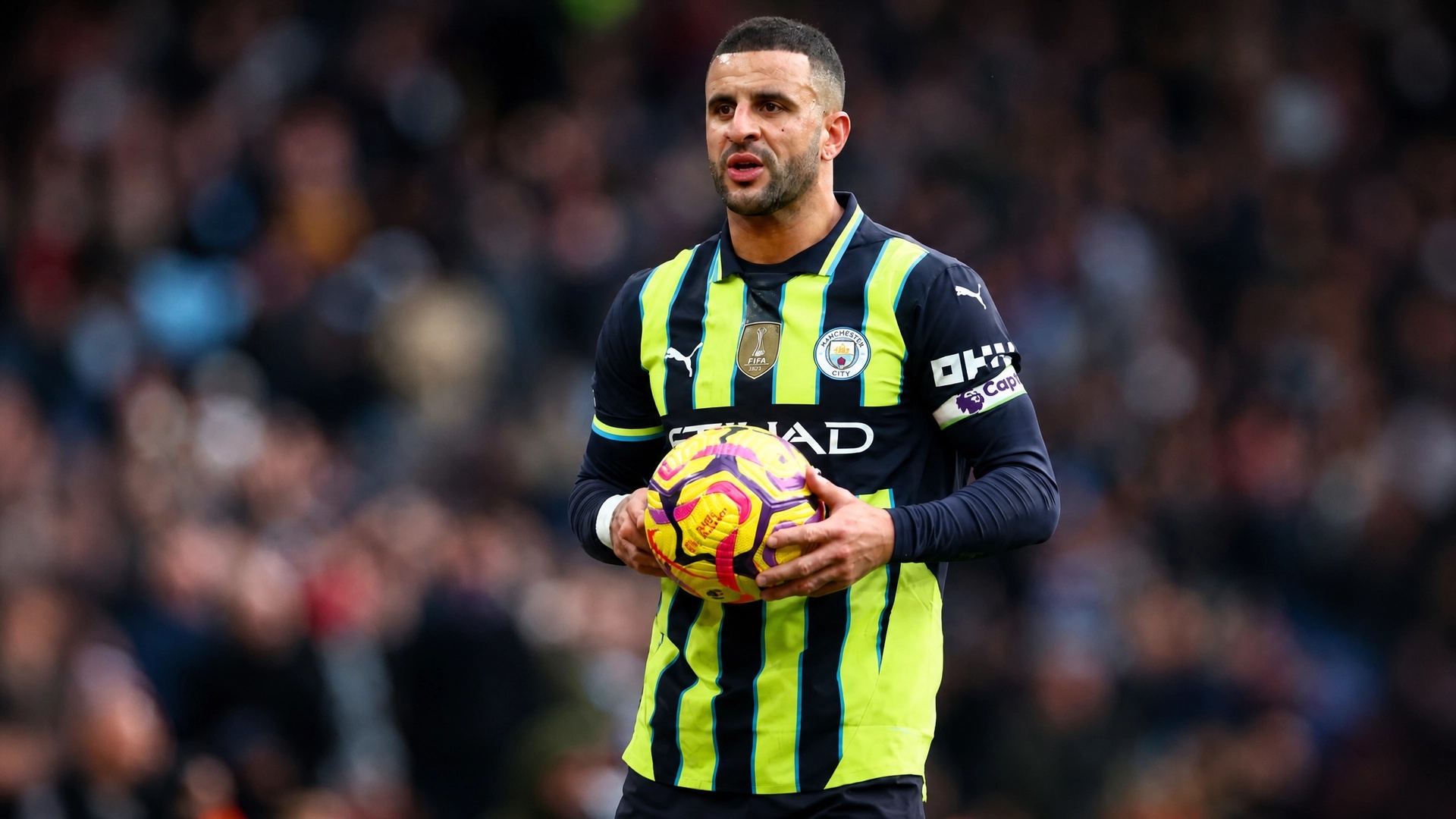 Man City fans turn on Kyle Walker for comments about 115 charges saga