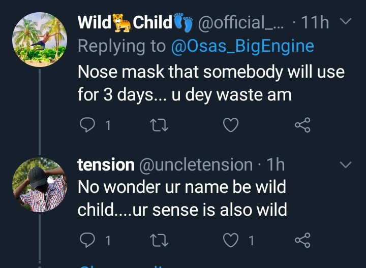 Creative or M@dness?? Lady Causes stir with her Nose Mask dress (photos)