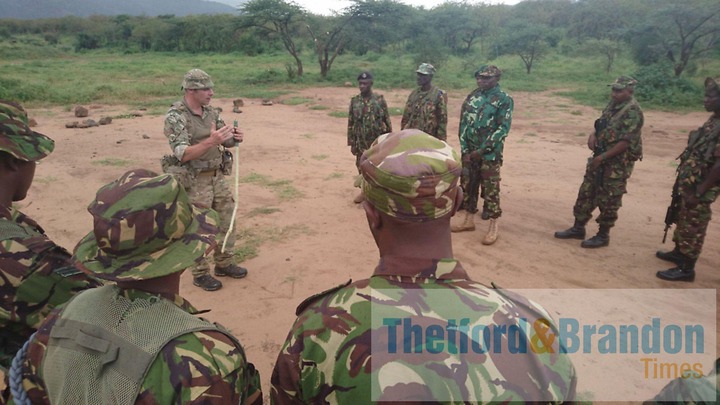 Personnel from RAF Honington conduct Kenyan Army training | Thetford ...