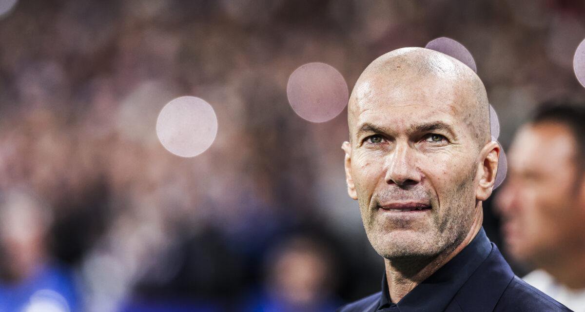 Zinedine Zidane avec les Bleus