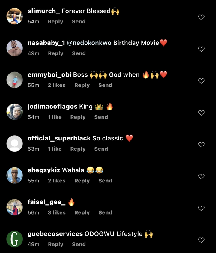 Reactions As Obi Cubana Posted Pictures At Okonkwo’s Birthday-” Life Is A Movie” Obi Cubana Says