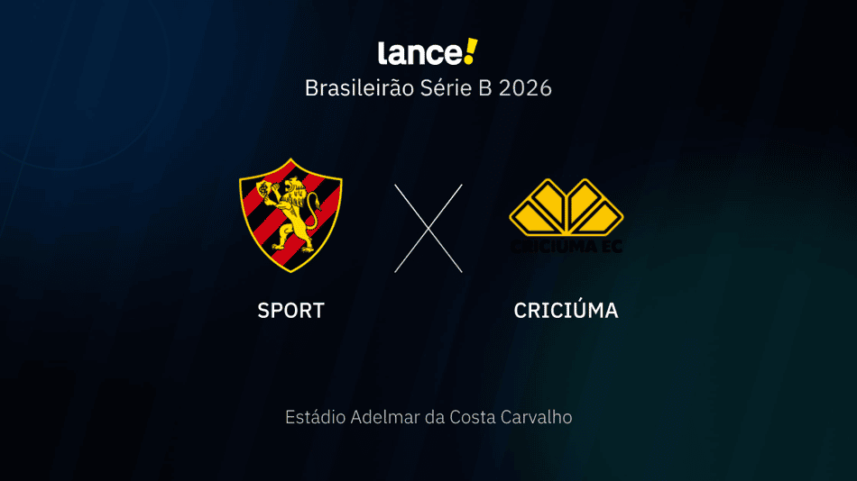 Brasileirão Série B 2026 - Sport x Criciúma