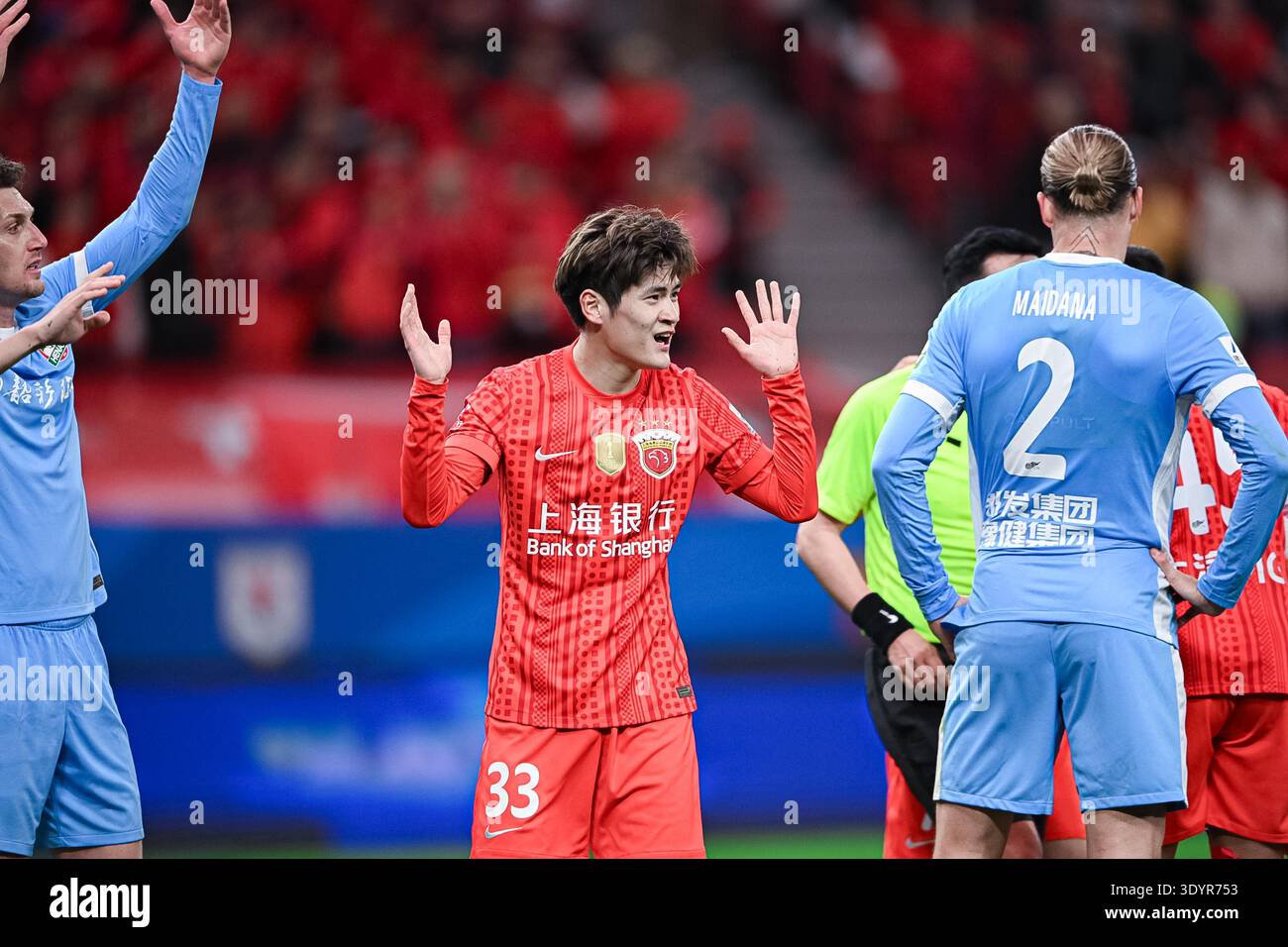 Shanghai port faces henan club in the first round of the chinese super league in shanghai china march by imaginechinasipa usa