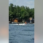 New Hampshire teen jumps onto out-of-control boat after sailing instructor falls overboard