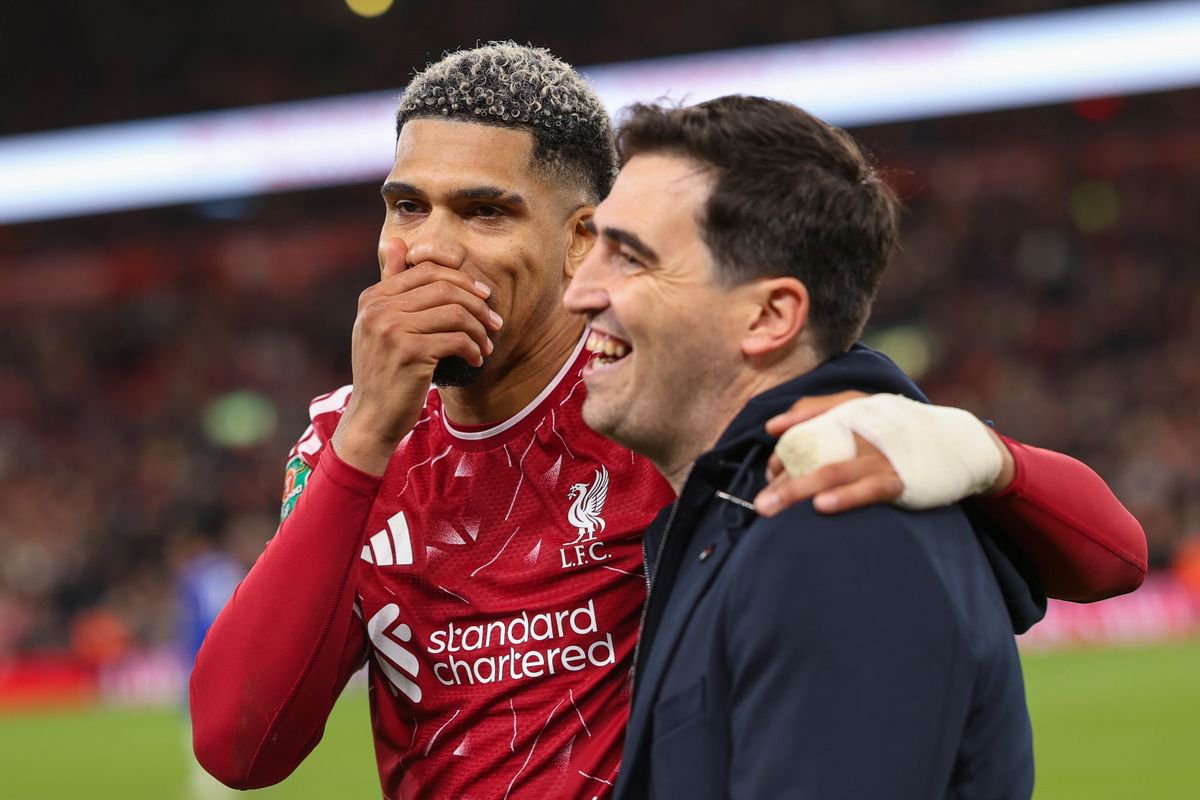 Ronald Araujo and Andoni Iraola