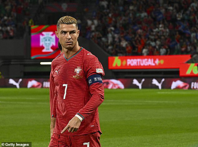 Jesus' comments ultimately led to Ronaldo walking out of the Portugal national team camp