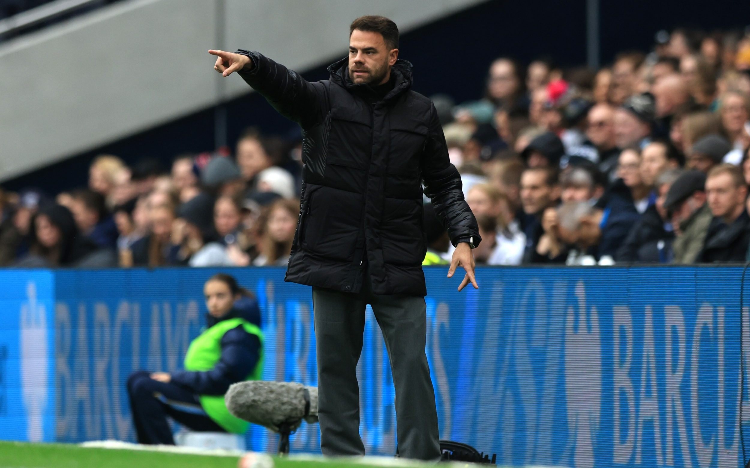 Tottenham manager Martin Ho expressed his frustration after the match