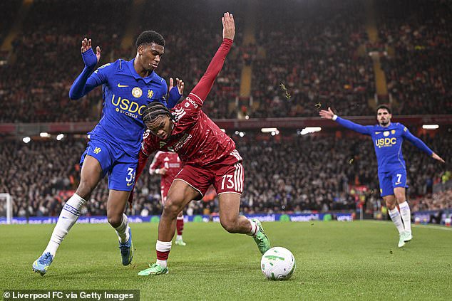 Rio Ngumoha was easily the most entertaining player to watch in the fourth round clash