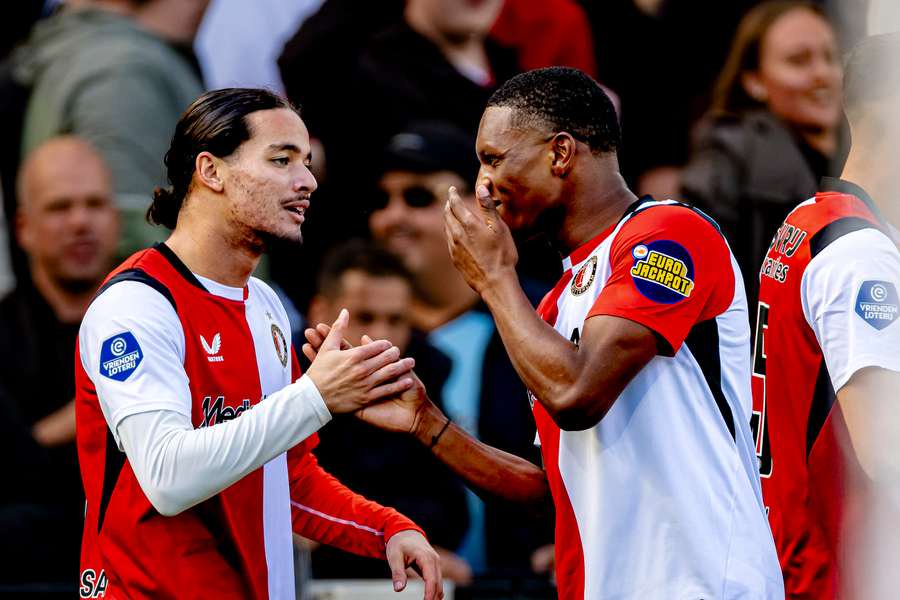 Anis Hadj Moussa (L) and Givairo Read were both close to leaving the club
