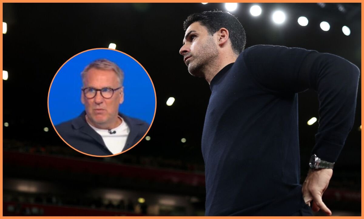 Mikel Arteta and Paul Merson