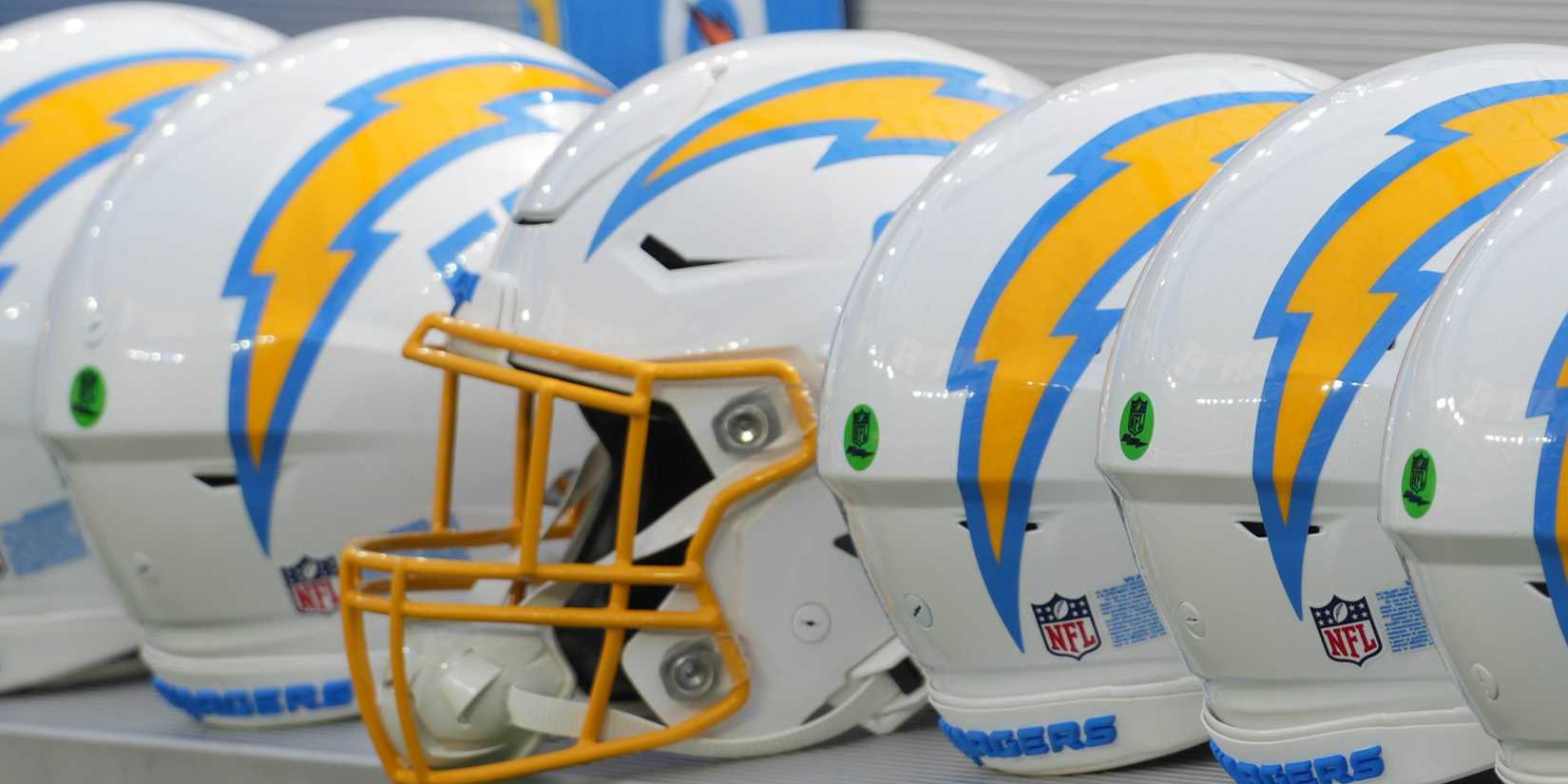 Los Angeles Chargers helmet