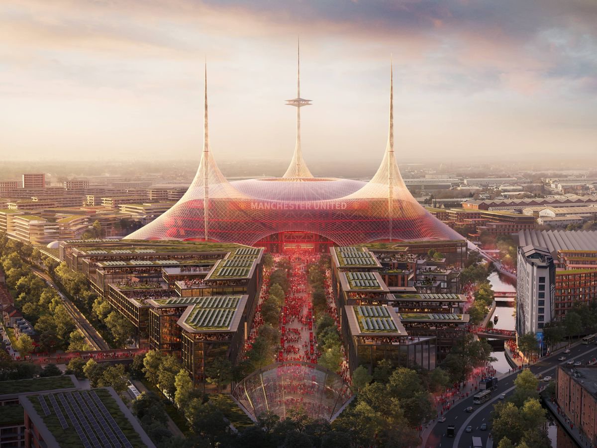 Plans for the regeneration of Old Trafford have been labelled a 'circus' by fans 