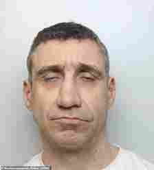Gordon Finnlayson, 39, (pictured) was jailed for six years for attempted GBH