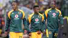 Kaizer Chiefs players, Ngcobo, Tshabalala and Zwane.