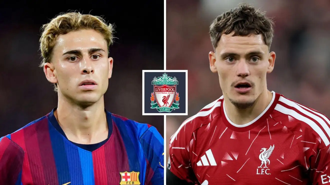 Fermin Lopez and Liverpool attacker Florian Wirtz
