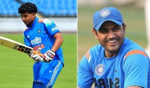 Virender Sehwag के बेटे Aaryavir ने बल्ले से उड़ाया गर्दा, 173 रन की पारी में जड़े 19 चौके और 8 छक्के