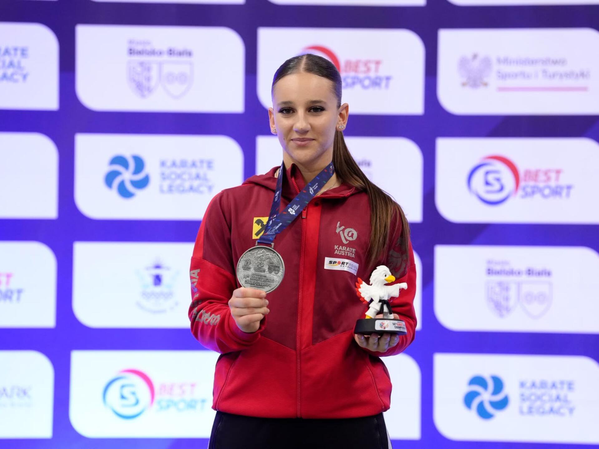 Frieways-Sportlerin Tamara Lehner ist Vizeweltmeisterin 