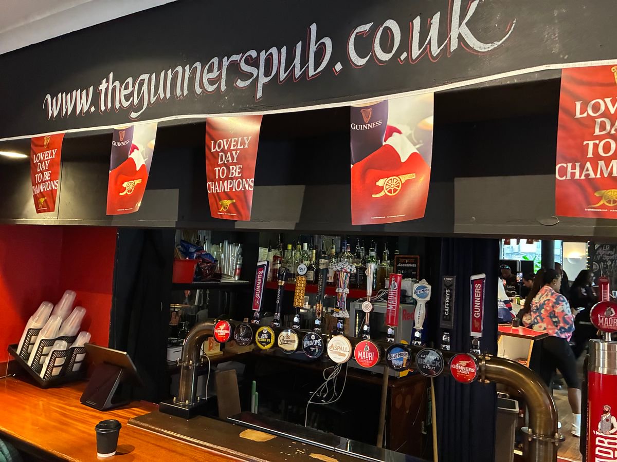 A selection of beer taps 