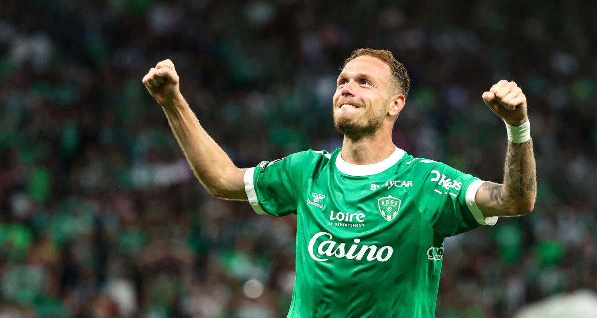 Irvin Cardona avec l'ASSE