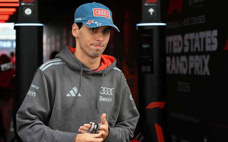 Gabriel Bortoleto no GP dos EUA pela F1 2026