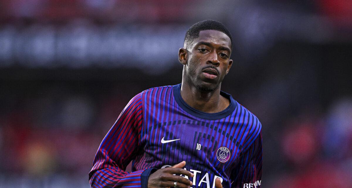 Ousmane Dembélé avec le PSG
