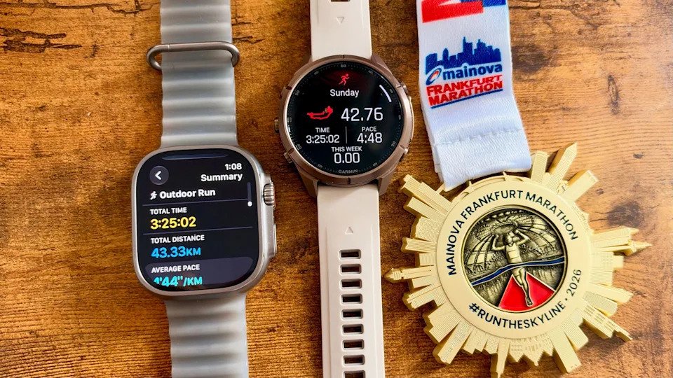 Apple Watch Ultra 4 and Garmin Fenix 9 Pro