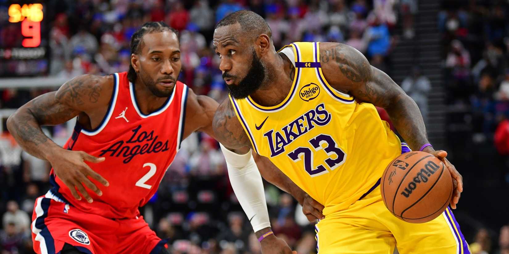 Kawhi Leonard LeBron James NBA Clippers Lakers