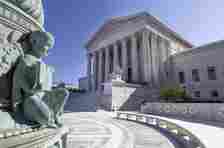 WASHINGTON, DC - SEPTEMBER 02: The U.S. Supreme Court is seen on September 02, 2021 in Washington, D