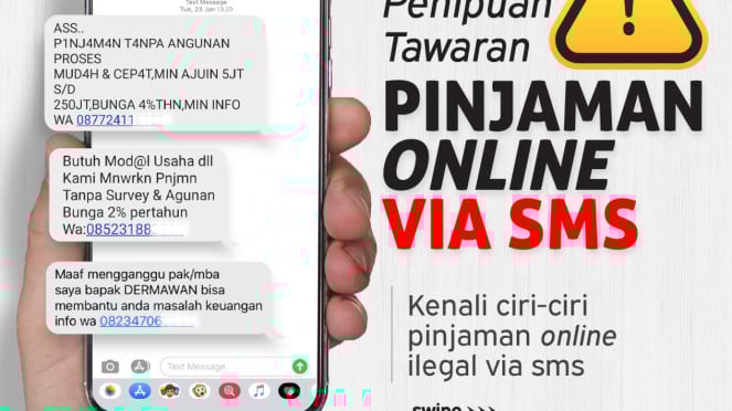 Dok. Penipuan Tawaran Pinjol Ilegal OJK