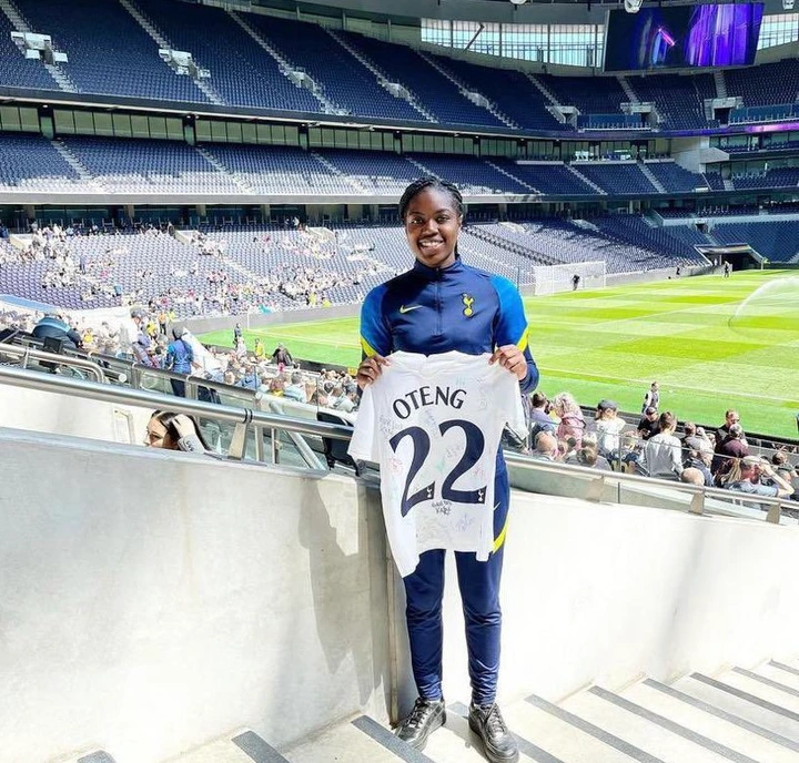 Talent Tavern: Tottenham Hotspur teen Persis Martha Oteng snubs England & Germany; wants to play for Ghana
