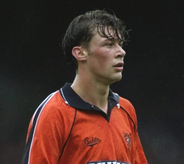 Undated: Portrait of Duncan Ferguson of Dundee United during a match. \ Mandatory Credit: David Cannon/Allsport