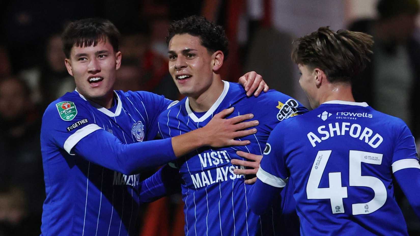 Yousef Salech, Cardiff City