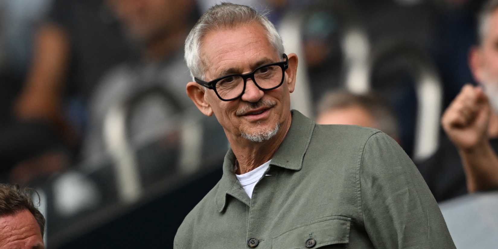 Gary Lineker at Wimbledon Tennis tournament