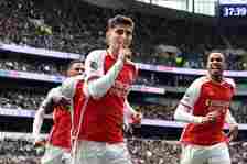 Arsenal recorded a 3-2 win over Tottenham in the north London derby