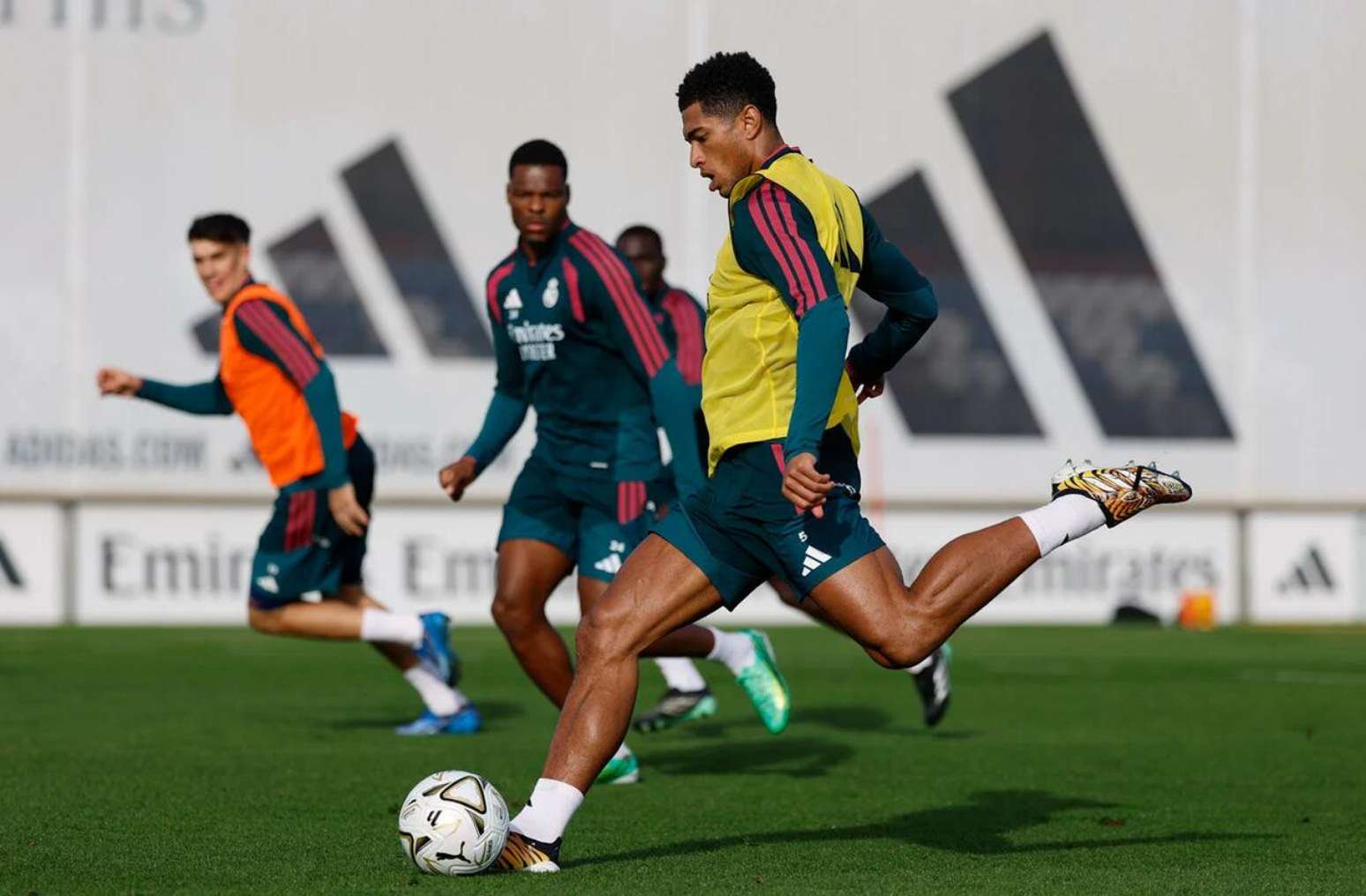 Atividade de preparação do Real Madrid antes do El Clásico –