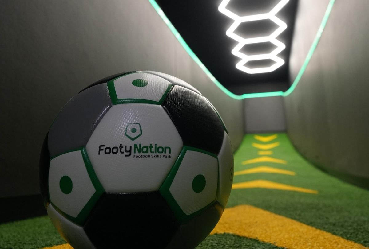 Footy Nation in Southport is the UK's first football skills park