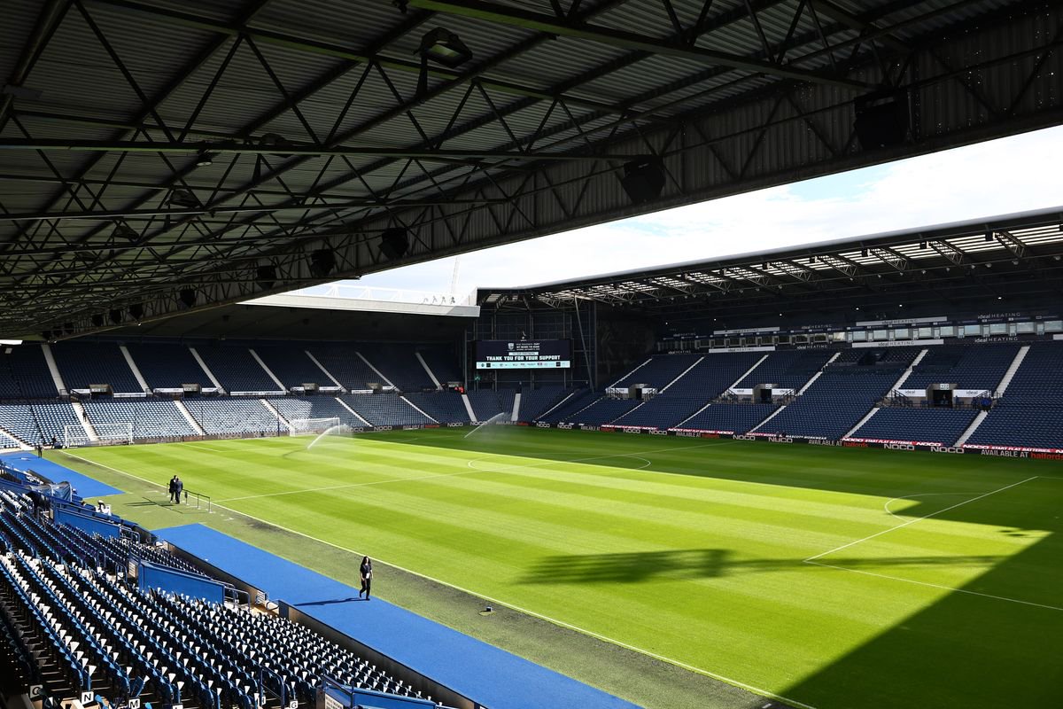 A general view of The Hawthorns