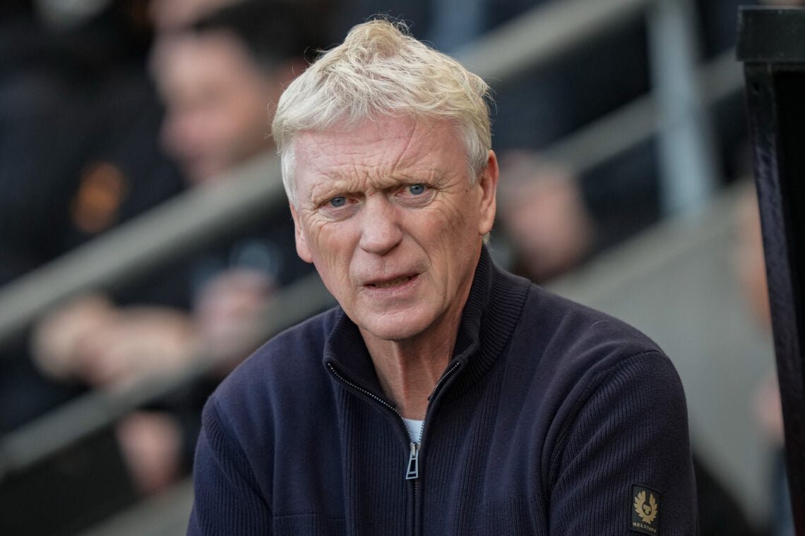 David Moyes managing Everton.