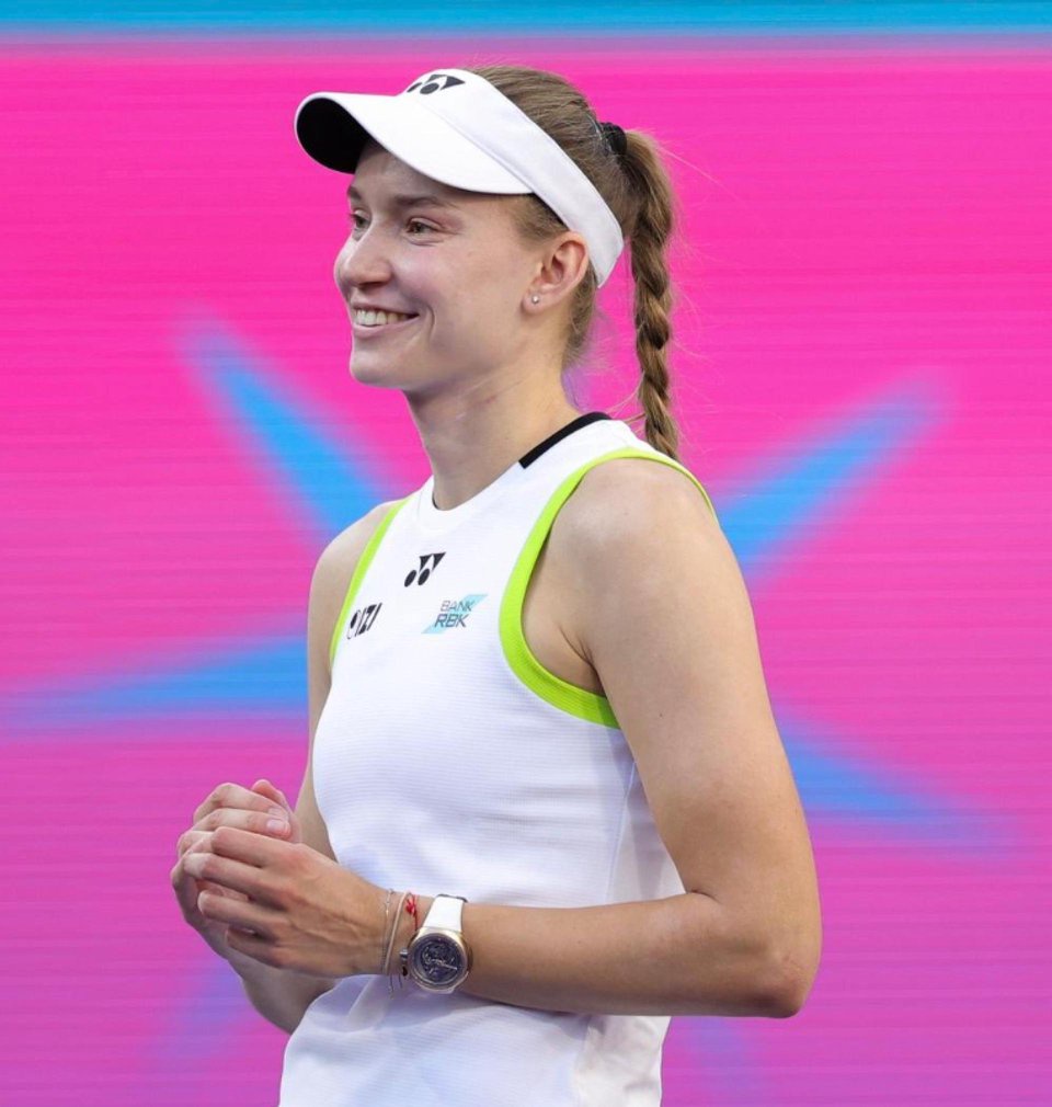 Elena Rybakina verfolgt ein großes Ziel, bevor die Saison 2026 endet