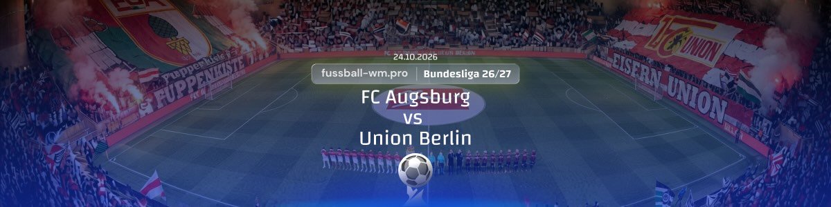FC Augsburg face Union Berlin in Bundesliga Matchday 7 fixture